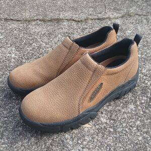 Roper Performance Men's Size 10 Brown Slip-On Shoes